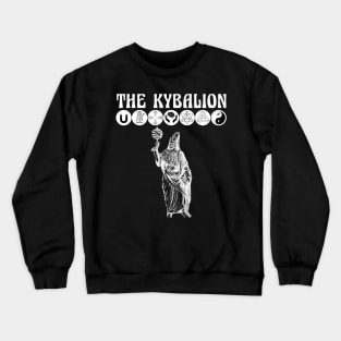 Seven Hermetic Principles of the Kybalion - Hermes Trismegistus Crewneck Sweatshirt